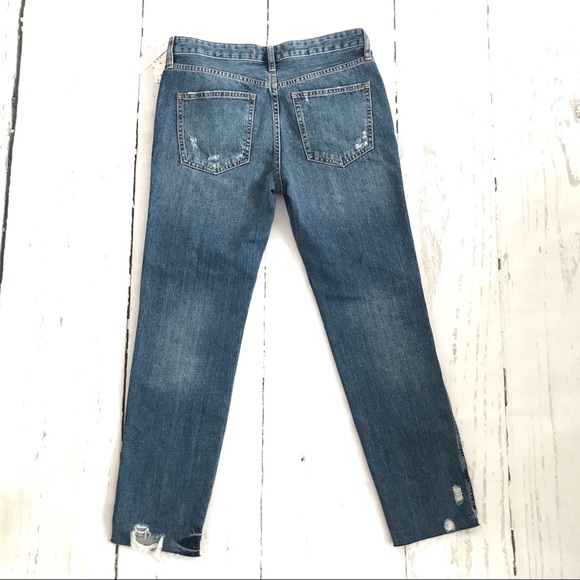 NWT Free People Slim Boyfriend Jeans - Picture 5 of 7